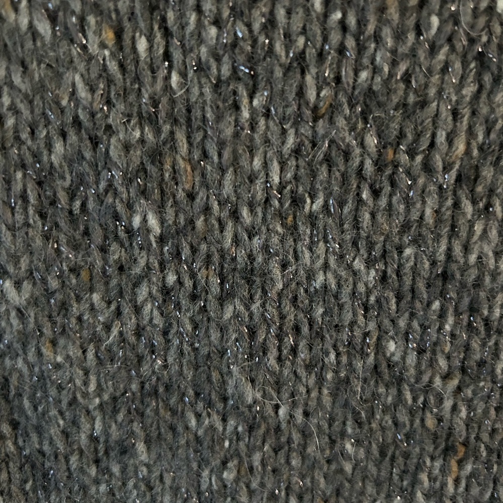 Vince Pullover Marled Metallic Wide Neck Sweater - Picture 3 of 9